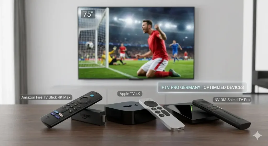Streaming Hardware wie Fire TV Stick für stabiles IPTV Deutschland