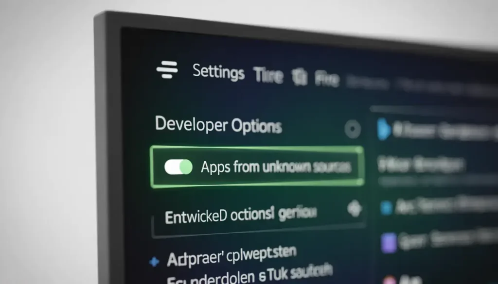 Fire TV Stick Entwickleroptionen freischalten Apps unbekannter Herkunft aktivieren Anleitung