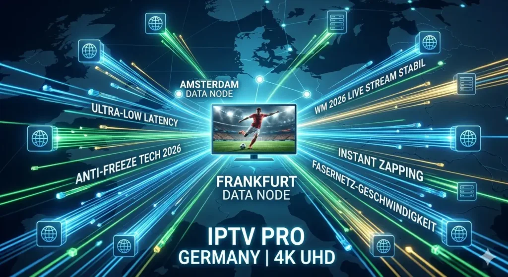 Schnelle Server für ruckelfreies IPTV WM 2026 Deutschland