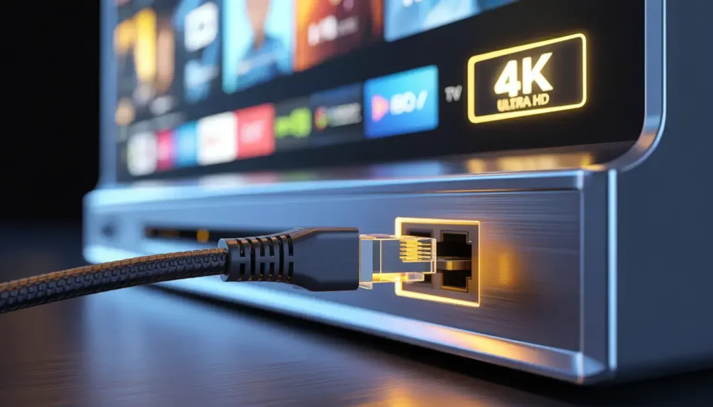 LAN Verbindung für stabiles 4K Streaming mit IBO Player