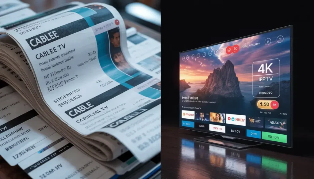 Vergleich zwischen teurem Kabel-TV und günstigem IPTV in Deutschland 2026
